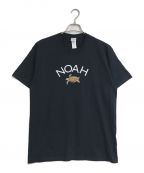 Noah×DOVER STREET MARKETノア×ドーバー ストリート マーケット）の古着「Noah　　プリントロゴTシャツ　　DOVER STREET MARKET」｜ブラック