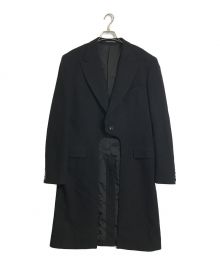 Yohji Yamamoto pour homme（ヨウジヤマモト プールオム）の古着「カッティングウールチェスターコート」｜ブラック