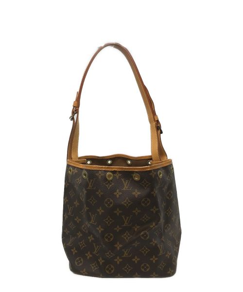 LOUIS VUITTON（ルイ ヴィトン）LOUIS VUITTON (ルイ ヴィトン) プチノエショルダーバッグM42226 ブラウン サイズ:実寸参照の古着・服飾アイテム