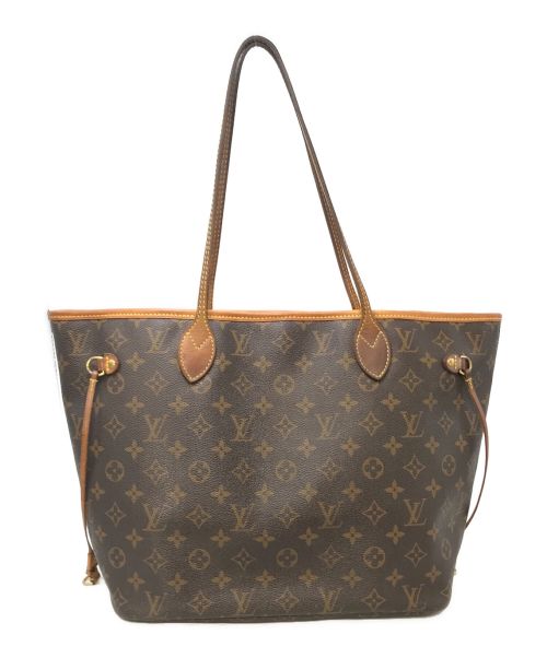 LOUIS VUITTON（ルイ ヴィトン）LOUIS VUITTON (ルイ ヴィトン) モノグラム ネヴァーフルMM トートバッグ ブラウン サイズ:実寸参照の古着・服飾アイテム