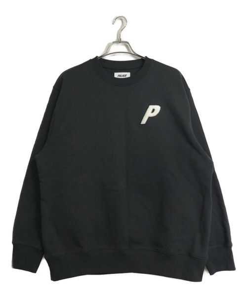 PALACE（パレス）PALACE (パレス) FLEECE TRI-FERG CREW / フリーストライファーグクルー ブラック サイズ:実寸参照の古着・服飾アイテム