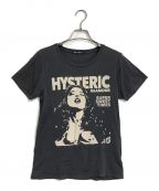 Hysteric Glamourヒステリックグラマー）の古着「ヒスガール/ Tシャツ /両面プリント」｜ブラック