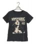 Hysteric Glamour（ヒステリックグラマー）の古着「ヒスガール/ Tシャツ /両面プリント」｜ブラック