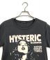 Hysteric Glamour (ヒステリックグラマー) ヒスガール/ Tシャツ /両面プリント ブラック サイズ:FREE：5000円