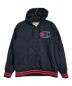 Champion（チャンピオン）の古着「12AW Half Zip Pullover/アーチロゴジャケット」｜ネイビー