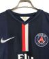 NIKE (ナイキ) PARIS SAINT-GERMAIN (パリ・サン ジェルマン) ゲームシャツ　サッカーシャツ　ユニフォーム　2014年 ネイビー サイズ:M：5000円