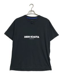 FUMITO GANRYU（フミトガンリュウ）の古着「FUMITO GANRYU　　反転ロゴ Tシャツ」｜ブラック