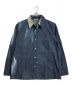 AURALEE（オーラリー）の古着「SUN FADE BLEACH LIGHT DENIM SHIRTS BLOUSON A21SB01PD」｜インディゴ