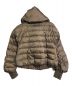 MONCLER (モンクレール) BEVERLYショートダウンジャケット ブラウン サイズ:00：29800円