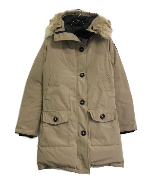 CANADA GOOSE（カナダグース）CANADA GOOSE (カナダグース) BRONTE PARKA 2600Jl R ベージュ サイズ:Mの古着・服飾アイテム