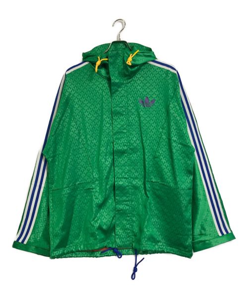 adidas Originals（アディダスオリジナル）adidas originals (アディダスオリジナル) Adicolor Heritage Now ウインドブレーカー グリーン サイズ:L 未使用品の古着・服飾アイテム