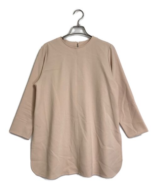 SOEJU（ソージュ）SOEJU (ソージュ) Aラインチュニックブラウス ベージュ サイズ:Mの古着・服飾アイテム