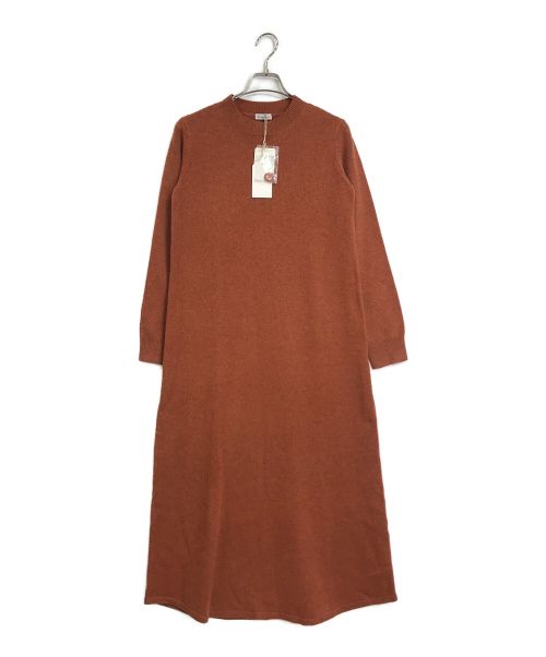 STEVEN ALAN（スティーブンアラン）STEVEN ALAN (スティーブンアラン) LAMBS WOOL FLAIR DRESS ブラウン サイズ:FREE 未使用品の古着・服飾アイテム