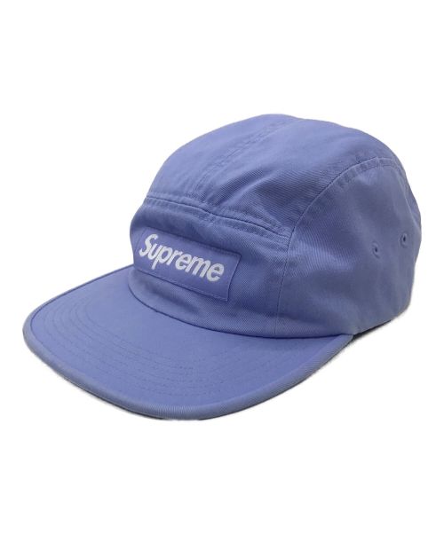 SUPREME（シュプリーム）SUPREME (シュプリーム) Washed Cino Twill Camp Cap   Supreme  ラベンダー　キャップ　18SS ラベンダー サイズ:実寸参照の古着・服飾アイテム