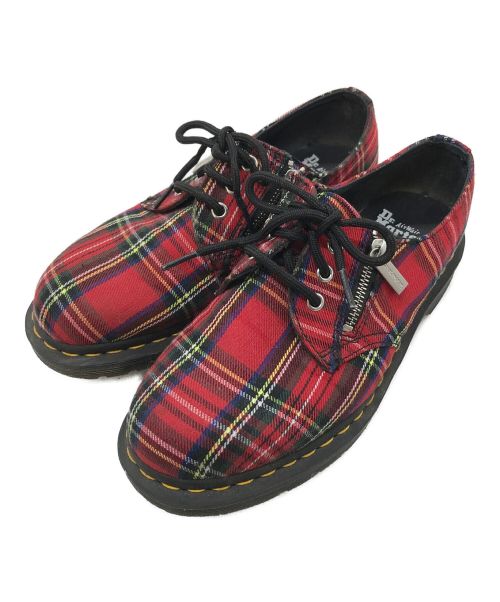 Dr.Martens（ドクターマーチン）Dr.Martens (ドクターマーチン) CORE APPLIQUE レッド サイズ:UK7の古着・服飾アイテム