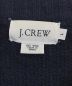 中古・古着 J.CREW (ジェイクルー) 【古着】ニットジャケット　ニットカーディガン　ウールニット ネイビー×グレー サイズ:L：4480円