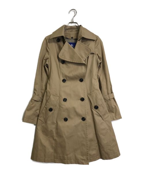 BURBERRY BLUE LABEL（バーバリーブルーレーベル）BURBERRY BLUE LABEL (バーバリーブルーレーベル) トレンチコート ベージュ サイズ:36の古着・服飾アイテム