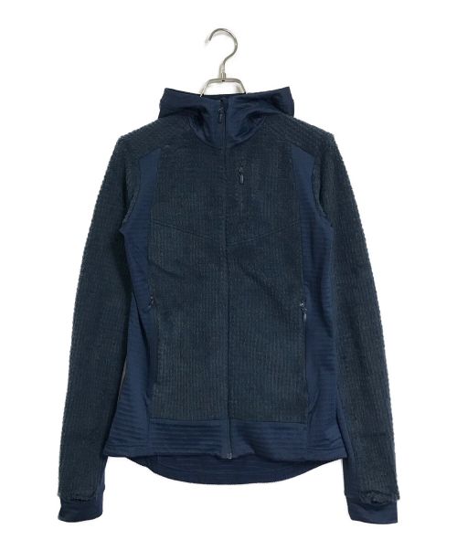 norrona（ノローナ）norrona (ノローナ) フリースパーカー/falketind Alpha120 Zip Hood ネイビー サイズ:Sの古着・服飾アイテム