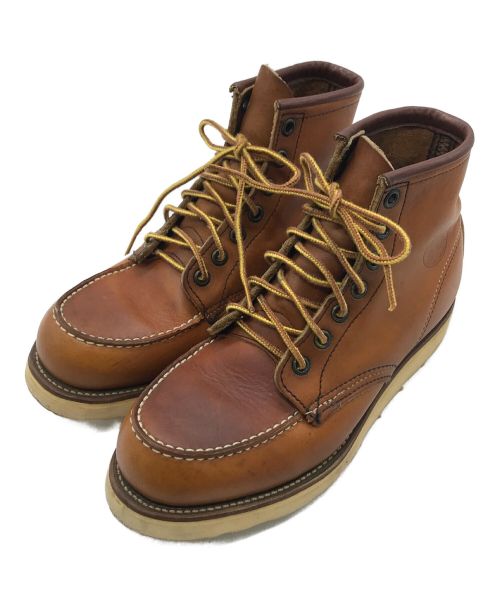 RED WING（レッドウィング）RED WING (レッドウィング) CLASSIC MOC ブラウン サイズ:6の古着・服飾アイテム