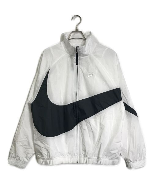 NIKE（ナイキ）NIKE (ナイキ) WOVEN JACKET WHITE/ビックスウッシュジャケット ホワイト サイズ:M 未使用品の古着・服飾アイテム