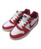 NIKEナイキ）の古着「Ebernon Low PRM White University Red Black」｜レッド×ホワイト