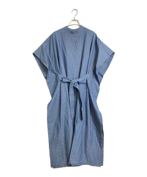 HYKE（ハイク）HYKE (ハイク) CHAMBRAY SUMMER DRESS インディゴ サイズ:2の古着・服飾アイテム