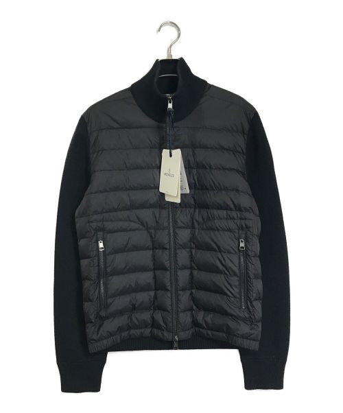 MONCLER（モンクレール）MONCLER (モンクレール) MAGLIONE TRICOT CARDIGAN ブラック サイズ:Mの古着・服飾アイテム