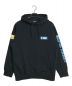 X-LARGE（エクストララージ）の古着「ARMY HOODED SWEAT」｜ブラック