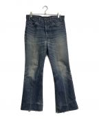 LEVI'Sリーバイス）の古着「646ブーツカットデニムパンツ1978年6月製造 ボタン裏8 オレンジタブ 42TALON」｜インディゴ