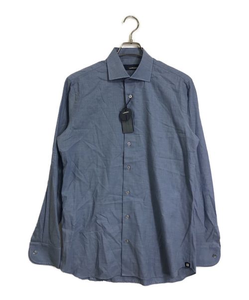 LARDINI（ラルディーニ）LARDINI (ラルディーニ) ドレスシャツ ブルー サイズ:39の古着・服飾アイテム