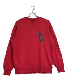 WIND AND SEA（ウィンド アンド シー）の古着「S-E-A SWEAT SHIRTWDS-19A-SW-02」｜レッド