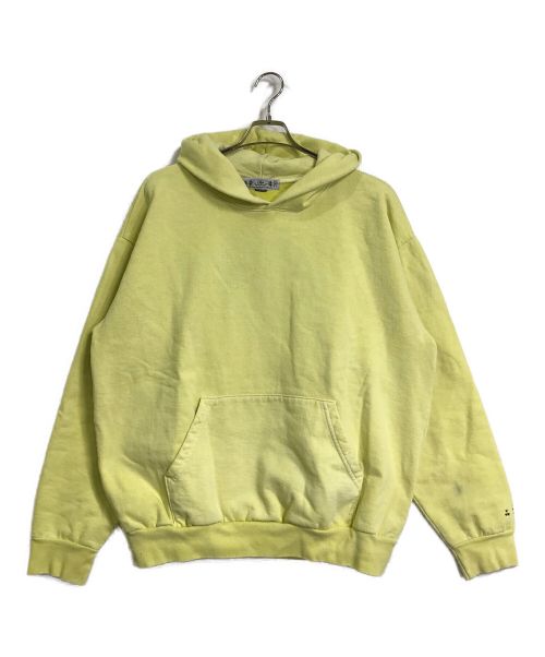 BAL（バル）BAL (バル) PIGMENT DYE HOODIE SWEAT イエロー サイズ:XLの古着・服飾アイテム