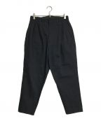 Essayエッセイ）の古着「3 TUCKED SLACKS ES13P-01」｜ブラック