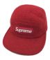 Supreme（シュプリーム）の古着「BOXロゴツイードキャップ」｜レッド