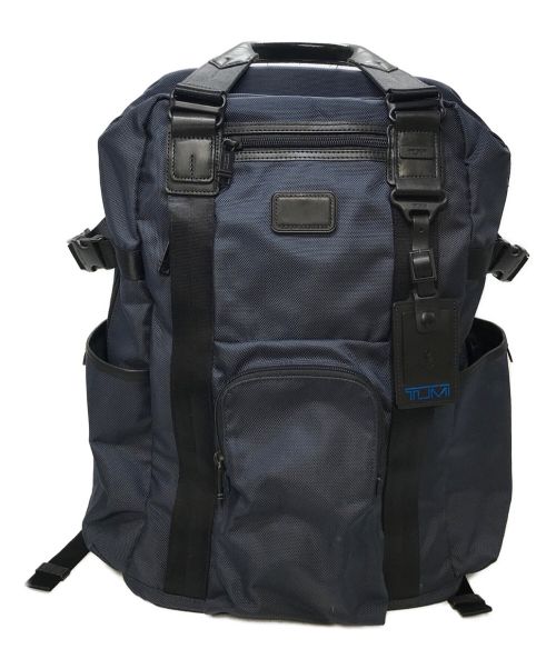 TUMI（トゥミ）TUMI (トゥミ) SOPHNET. (ソフネット) LEJEUNE BACKPACK TOTE/ ルジュヌ バックパック ネイビー サイズ:実寸参照の古着・服飾アイテム