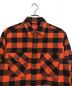 Supreme (シュプリーム) 1-800 Buffalo Plaid Shirt オレンジ×ブラック サイズ:S：12800円