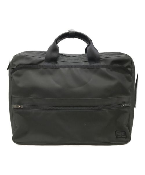 PORTER（ポーター）PORTER (ポーター) BROWSE 2WAY BRIEFCASE グレー サイズ:実寸参照の古着・服飾アイテム