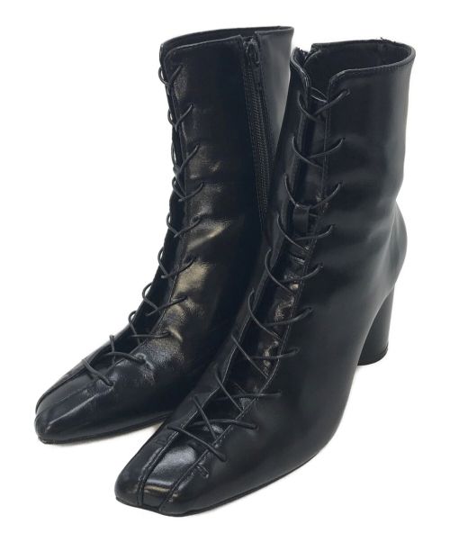 Ameri（アメリ）Ameri (アメリ) LACE UP BOOTS ブラック サイズ:Sの古着・服飾アイテム