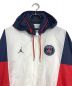 JORDAN (ジョーダン) Paris Saint-Germain (パリ・サン＝ジェルマン) AS M J PSG NYLON HOODED JKT ネイビー×ホワイト サイズ:XL：6800円