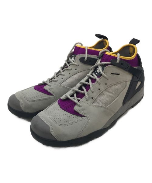 NIKE ACG（ナイキエージーシー）NIKE ACG (ナイキエージーシー) AIR REVADERCHI/エアリバデルチ スニーカー グレー×パープル サイズ:28の古着・服飾アイテム