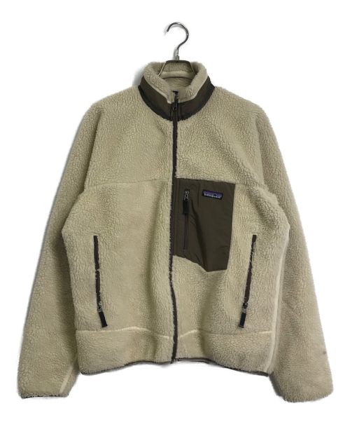 Patagonia（パタゴニア）Patagonia (パタゴニア) CLASSIC RETRO X アイボリー サイズ:Mの古着・服飾アイテム