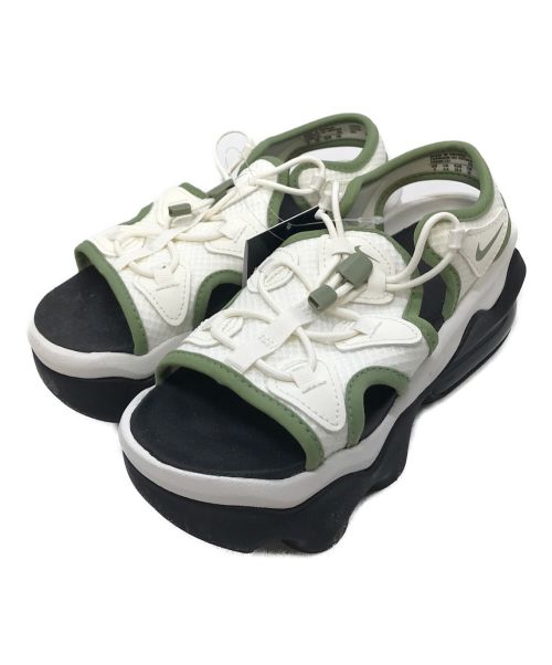 NIKE（ナイキ）NIKE (ナイキ) AIR MAX KOKO SANDAL ホワイト×グリーン サイズ:22の古着・服飾アイテム