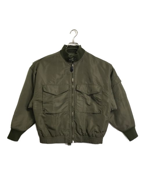 HYKE（ハイク）HYKE (ハイク) WEP G-8 TYPE JACKET/フライトジャケット オリーブ サイズ:1の古着・服飾アイテム