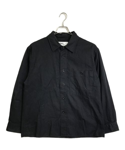 MHL（エムエイチエル）MHL (エムエイチエル) BLACK WARP COTTON DENIM ブラック サイズ:Mの古着・服飾アイテム