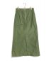 AURALEE (オーラリー) HEAVY MOLESKIN HIGH WAIST SKIRT/ロングスカート/タイトスカート オリーブ サイズ:1：3980円