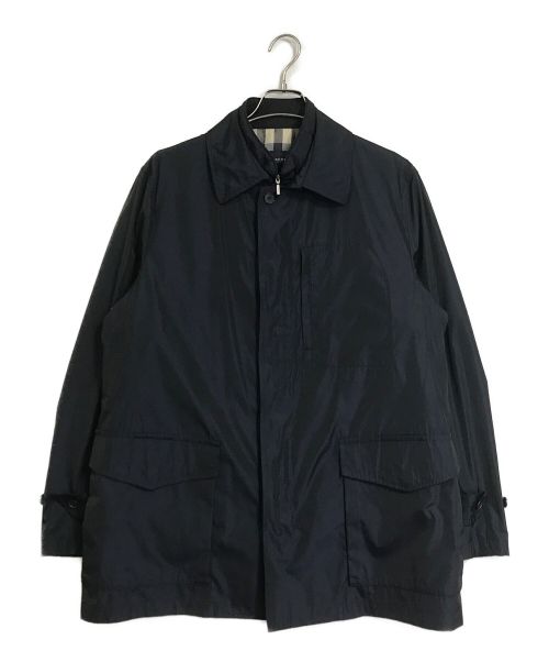 BURBERRY LONDON（バーバリーロンドン）BURBERRY LONDON (バーバリー ロンドン) ダウンライナー付コート ネイビー サイズ:Lの古着・服飾アイテム