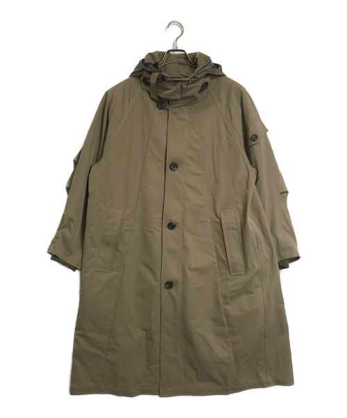 ZUCCA（ズッカ）ZUCCA (ズッカ) ライナー付3WAYコート ベージュ サイズ:XSの古着・服飾アイテム