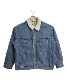 LEVI'S（リーバイス）の古着「シェルパ トラッカージャケット　デニムジャケット　SILVERTAB」｜スカイブルー