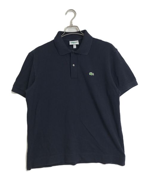 LACOSTE（ラコステ）LACOSTE (ラコステ) LACOSTE　オーガニックコットンポロシャツ ネイビー サイズ:Lの古着・服飾アイテム