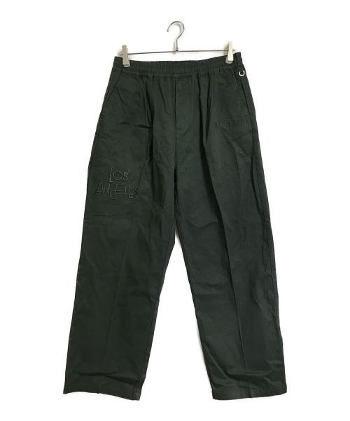 HUF（ハフ）HUF (ハフ) STRATFORD TOUR EASY PANT グリーン サイズ:Lの古着・服飾アイテム